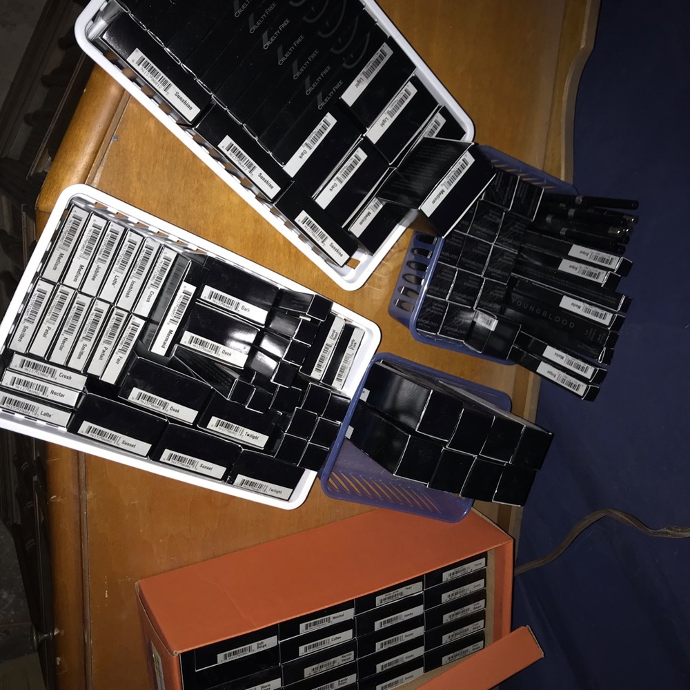 Lots of Youngblood makeup